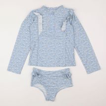 Maillot de bain bleu - Vertbaudet - Bleu - fille & 14 ans - Seconde main