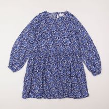 Robe bleu - Mango - Bleu - fille & 10 ans - Seconde main