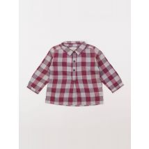 Chemise rouge - Bonnet à Pompon - Rouge - garçon & 12 mois - Neuf