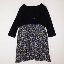 Robe grossesse bleu, noir - Seraphine - Bleu - femme & 50 - Seconde main