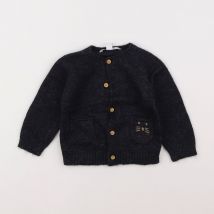 Gilet gris - Emile et Ida - Gris - fille & 12 mois - Seconde main