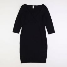 Robe grossesse noir - H&M - Noir - femme & S - Seconde main