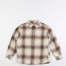 Chemise beige - Uniqlo - Beige - garçon & 9/10 ans - Seconde main