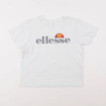 Tee-shirt blanc - Ellesse - Blanc - mixte & 8/9 ans - Seconde main