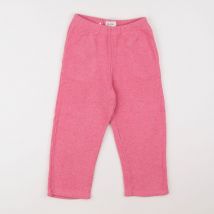 Pantalon éponge - American Vintage - Rose - fille & 7 ans - Seconde main