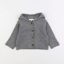 Gilet gris - Bompard - Gris - fille & 18 mois - Seconde main