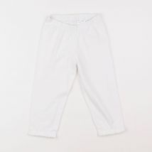 Legging court blanc - Vertbaudet - Blanc - fille & 10 ans - Seconde main