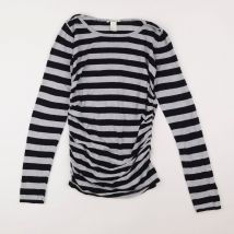 Pull grossesse gris, noir - H&M - Gris - femme & 36 à 38 - Seconde main