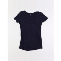 Tee-shirt grossesse, grossesse bleu - H&M - Bleu - femme & 36 à 38 - Seconde main