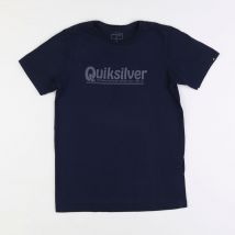 Tee-shirt bleu - Quiksilver - Bleu - garçon & 10 ans - Seconde main