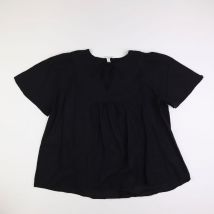 Blouse noir - H&M - Noir - femme & 40 - Seconde main