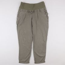 Pantalon grossesse vert - H&M - Vert - femme & 42 - Seconde main
