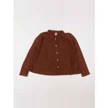 Chemise marron - Le Petit Germain - Marron - fille & 8 ans - Seconde main