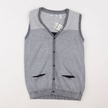 Gilet gris - Okaidi - Gris - garçon & 14 ans - Neuf