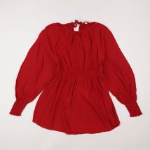 Blouse grossesse rouge - H&M - Rouge - femme & 38 - Seconde main
