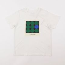 Tee-shirt blanc "CARRE VERT" - Thinking Mu - Blanc - mixte & 8 ans - Neuf