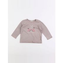 Tee-shirt violet - Benetton - Violet - fille & 12/18 mois - Seconde main