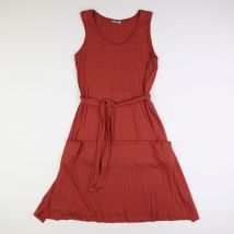 Robe longue grossesse marron - Vertbaudet - Marron - femme & 46 à 48 - Seconde main