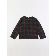 Blouse vert, rouge - Bonton - Rouge - fille & 6 ans - Seconde main
