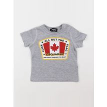 Tee-shirt gris - Dsquared2 - Gris - garçon & 18 mois - Seconde main