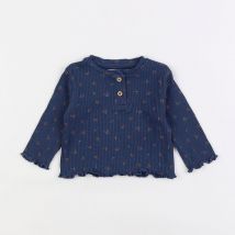 Tee-shirt bleu - Vertbaudet - Bleu - fille & 3 mois - Seconde main