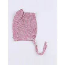 Bonnet rose, gris (neuf) - Bayiri - Gris - mixte & 6/12 mois - Neuf