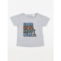 Tee-shirt gris - Louis Louise - Gris - garçon & 12 mois - Seconde main