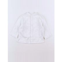 Chemise blanc - Boutchou - Blanc - garçon & 12 mois - Seconde main