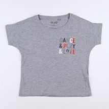 Tee-shirt gris - Teddy Smith - Gris - fille & 12 ans - Seconde main