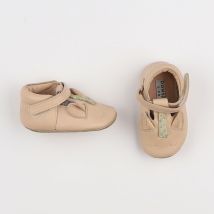 Chaussons beige - Donsje - Beige - fille & pointure 15/17 - Seconde main