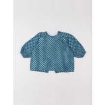 Blouse bleu - Petit Pan - Bleu - fille & 12/18 mois - Seconde main