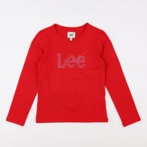 Tee-shirt rouge - Lee - Rouge - fille & 6 ans - Seconde main