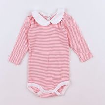 Body vetement rose - Petit Bateau - Rose - fille & 3 mois - Seconde main