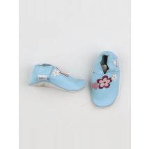 Chaussons bleu (état neuf) - Bobux - Bleu - fille & pointure 19 - Neuf