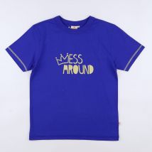Tee-shirt bleu (neuf) - Les Marsiens - Bleu - garçon & 8 ans - Neuf