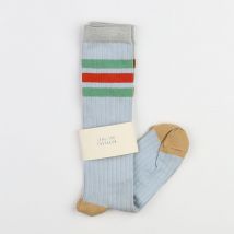 Chaussettes bleu, or, vert (neuf) - Longlivethequeen - Bleu - fille & 8 ans - Neuf