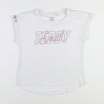 Tee-shirt blanc - Teddy Smith - Blanc - fille & 10 ans - Seconde main