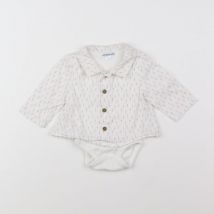 Body vetement blanc - Vertbaudet - Blanc - garçon & 3 mois - Seconde main
