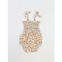 Combinaison beige, marron (état neuf) - The new society - Beige - fille & 3 mois - Neuf