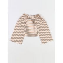 Sarouel blanc, marron - Loup - Blanc - mixte & 3 mois - Seconde main