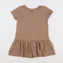 Robe marron - H&M - Marron - fille & 12/18 mois - Seconde main