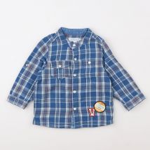 Chemise bleu - Vertbaudet - Bleu - garçon & 9 mois - Seconde main