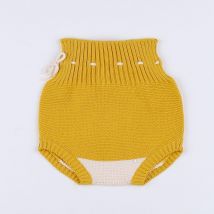 Bloomer tricot jaune (neuf) - Bayiri - Jaune - mixte & 12 mois - Neuf