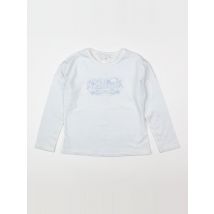 Tee-shirt blanc, bleu - Chloé - Blanc - fille & 6 ans - Seconde main