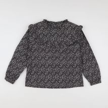 Blouse noir, gris - Little Cigogne - Gris - fille & 10 ans - Seconde main