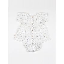 Robe blanc - My little cozmo - Blanc - fille & 3 mois - Seconde main
