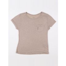 Tee-shirt beige - Mouty - Beige - fille & 6 ans - Seconde main