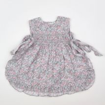 Robe vert, rose, multicolore - Lola Palacios - Multicolore - fille & 18 mois - Seconde main
