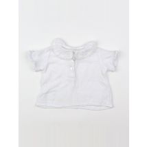 Blouse blanc - Frangin Frangine - Blanc - fille & 6/9 mois - Seconde main