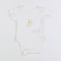 Body blanc - Marks & Spencer - Blanc - fille & 1 mois - Seconde main
